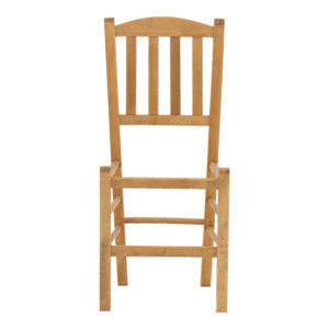 Καρέκλα καφενείου Σύρος pakoworld μασίφ ξύλο οξιάς λούστρο καρυδί 41x42x92εκ – 325-000006