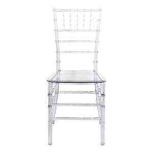 Καρέκλα Tiffany pakoworld διάφανο pc 38×38.5×88εκ – 326-000011