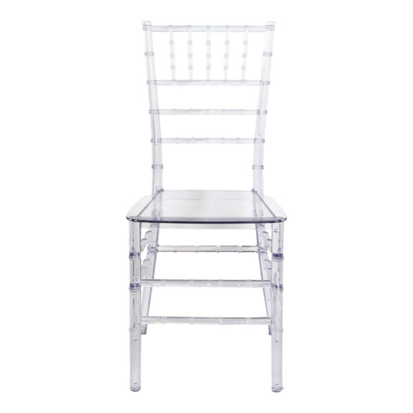 Καρέκλα Tiffany pakoworld διάφανο pc 38×38.5×88εκ – 326-000011