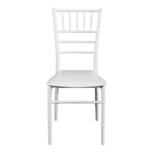 Καρέκλα Tiffany pakoworld pp σε λευκή απόχρωση 40x40x88εκ – 326-000012