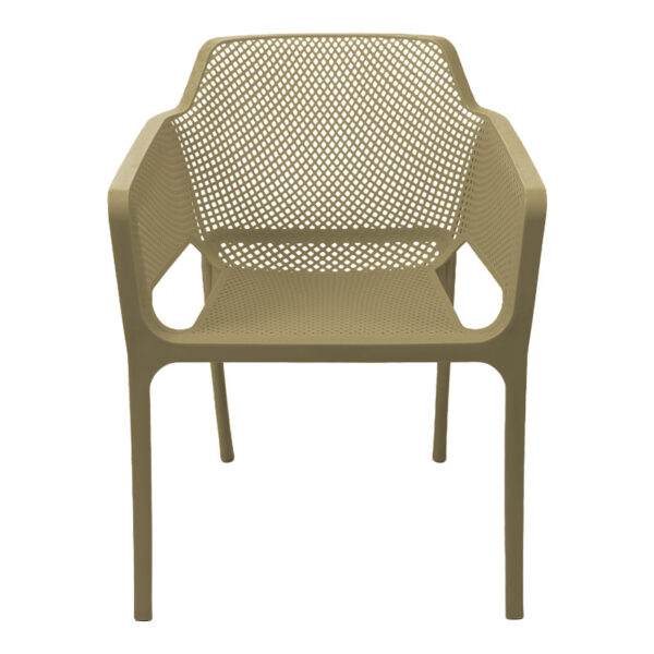 Πολυθρόνα Oviez pakoworld pp σε cappuccino απόχρωση 59x58x79εκ – 326-000028