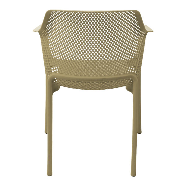 Πολυθρόνα Oviez pakoworld pp σε cappuccino απόχρωση 59x58x79εκ – 326-000028