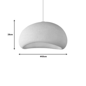 Φωτιστικό οροφής Zulcere I pakoworld λευκό ps 50×28εκ – 342-000050