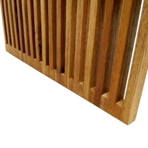 Τραπέζι Marlin pakoworld teak ξύλο σε φυσική απόχρωση 100x50x45εκ – 343-000025
