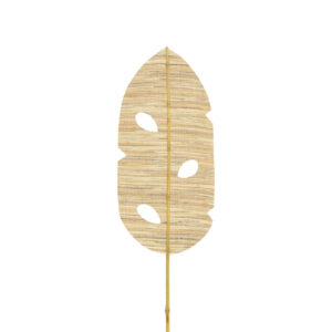Διακοσμητικό φυτό Firwey Inart banana leaf σε φυσική απόχρωση Υ200εκ – 343-000114