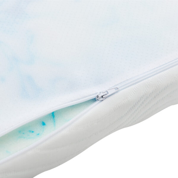 Ανώστρωμα Casmeriane pakoworld roll pack λευκό ύφασμα-memory foam 160x200x5εκ – 348-000012