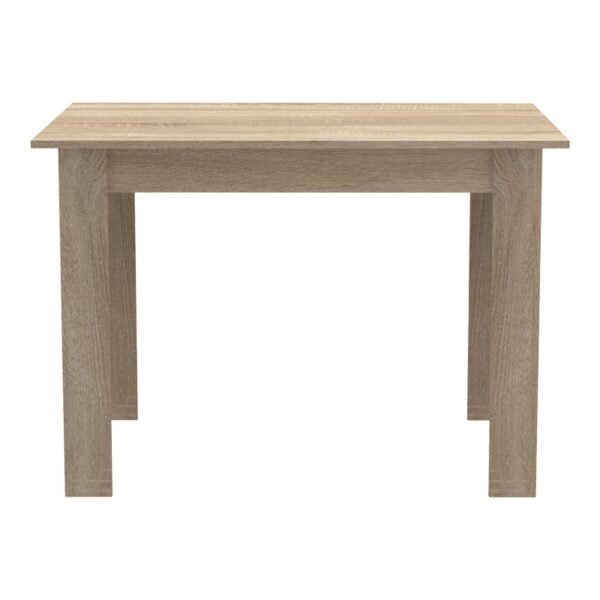 Τραπέζι Manka pakoworld σε sonoma απόχρωση 110x80x77εκ – 361-000002