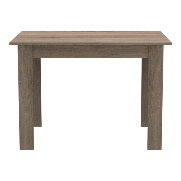 Τραπέζι Manka pakoworld σε sonoma truffle απόχρωση 110x80x77εκ – 361-000003