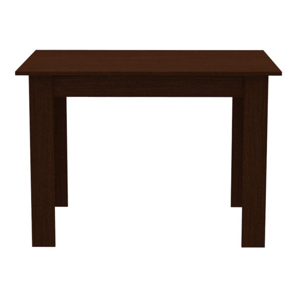 Τραπέζι Manka pakoworld σε wenge απόχρωση 110x80x77εκ – 361-000004