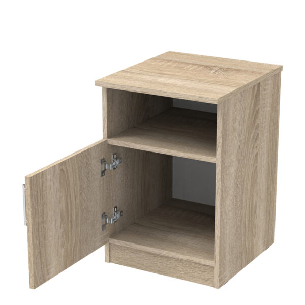Κομοδίνο Galdi pakoworld σε sonoma απόχρωση 40x45x60εκ – 361-000033