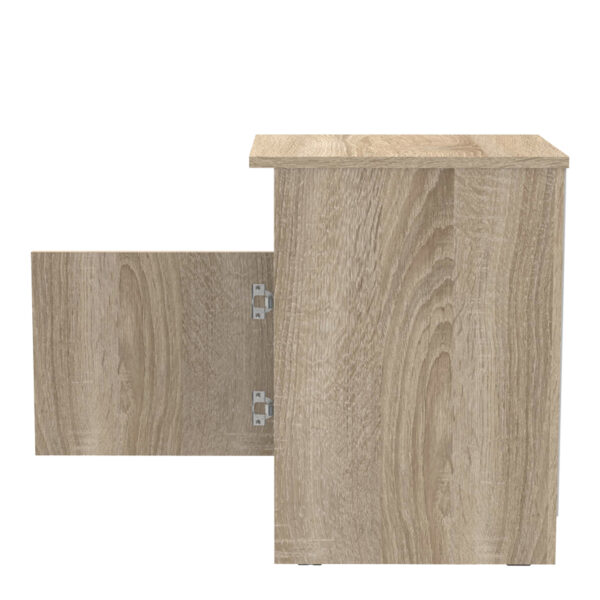 Κομοδίνο Galdi pakoworld σε sonoma απόχρωση 40x45x60εκ – 361-000033