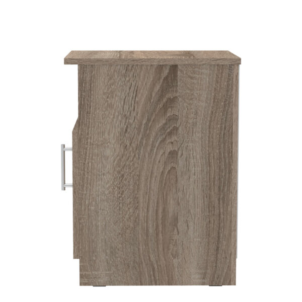Κομοδίνο Galdi pakoworld σε sonoma truffle απόχρωση 40x45x60εκ – 361-000034