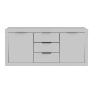 Μπουφές Doha pakoworld σε λευκή απόχρωση 180x45x80.5εκ – 361-000073