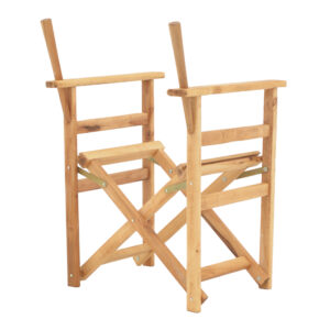 Σκελετός πολυθρόνας σκηνοθέτη Kompa pakoworld μασίφ ξύλο οξιάς σε φυσική απόχρωση 56.5x54x88εκ – 363-000002