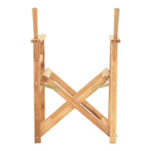 Σκελετός πολυθρόνας σκηνοθέτη Kompa pakoworld μασίφ ξύλο οξιάς σε φυσική απόχρωση 56.5x54x88εκ – 363-000002