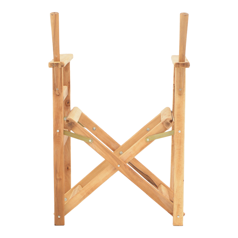 Σκελετός πολυθρόνας σκηνοθέτη Kompa pakoworld μασίφ ξύλο οξιάς σε φυσική απόχρωση 56.5x54x88εκ – 363-000002