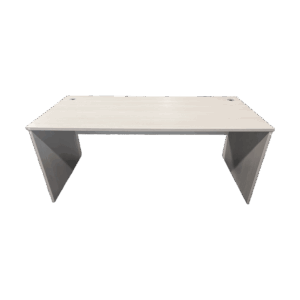 Γραφείο εργασίας Armadi pakoworld σε sonoma-λευκή απόχρωση 160x80x75εκ – 367-000007