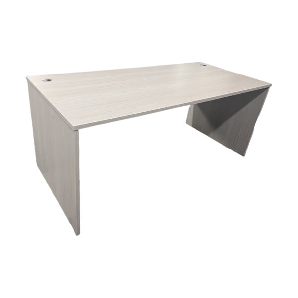 Γραφείο εργασίας Armadi pakoworld σε sonoma-λευκή απόχρωση 160x80x75εκ – 367-000007