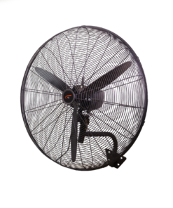 Ανεμιστήρας Επιτοίχιος Βιομηχανικός Αλουμίνιο 160W Μαύρος με 3 Πτερύγια & Τηλεχειριστήριο Φ65 ACA – FANWPFLB20R