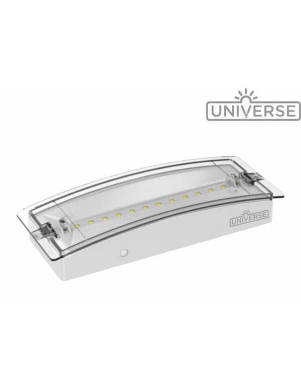 Φωτιστικό Ασφαλείας LED Επαναφορτιζόμενο 3W 6500Κ Συνεχούς & Μη Συνεχούς Λειτουργίας65 – 2-U015851