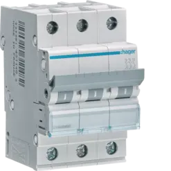 Ασφάλεια Αυτόματη 3P C25A 6kA 230V Hager – MCN325