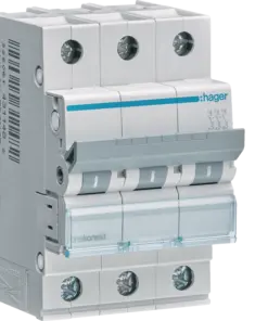 Ασφάλεια Αυτόματη 3P C25A 6kA 230V Hager – MCN325