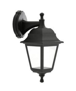 Επιτοίχιο Φαναράκι Up & Down Μαύρο IP44 Εξωτερικού Χώρου Heronia – 42-0022