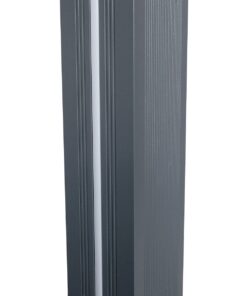 GLOBOSTAR® ZAPOPAN 90838 Φωτιστικό Urban Light Πλατείας/Πάρκου LED 30W 4080lm 120° AC 220-240V Αδιάβροχο IP65 IK09 Φυσικό Λευκό 5000K – LUMILEDs SMD Chip & MEANWELL Driver – Γκρι Ανθρακί – Μ75 x Π14 x Υ360cm – 5 Χρόνια Εγγύηση