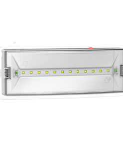 Φωτιστικό Ασφαλείας Συνεχούς & Μη Λειτουργίας LED 3W Επιτοίχιο IP65 90min Ψυχρό Λευκό 6500K Eurolamp – 145-28120