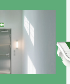 Φωτιστικό Ασφαλείας Συνεχούς & Μη Λειτουργίας LED 1W 150lm Επιτοίχιο IP65 3h Ψυχρό Λευκό 6500K Eurolamp – 145-28121