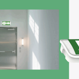 Φωτιστικό Ασφαλείας Συνεχούς & Μη Λειτουργίας LED 1W 150lm Επιτοίχιο IP65 3h Ψυχρό Λευκό 6500K Eurolamp – 145-28121