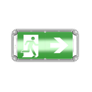 Φωτιστικό Ασφαλείας Συνεχούς & Μη Λειτουργίας 3h Οροφής-Τοίχου LED 3.5W 80lm Ψυχρό Λευκό 6500K Eurolamp IP66 – 145-28130