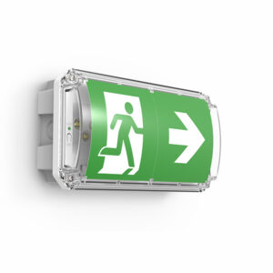 Φωτιστικό Ασφαλείας Συνεχούς & Μη Λειτουργίας 3h Οροφής-Τοίχου LED 3.5W 80lm Ψυχρό Λευκό 6500K Eurolamp IP66 – 145-28130