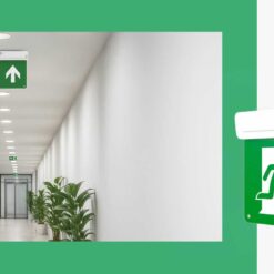 Φωτιστικό Ασφαλείας Συνεχούς & Μη Λειτουργίας 3h Οροφής-Τοίχου LED 3W 80lm Ψυχρό Λευκό 6500K Eurolamp – 145-28151