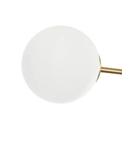 GLOBOSTAR® GLOBUS 201-0119 Μοντέρνο Φωτιστικό Οροφής με Ντουί 2 x E27 AC 220-240V IP20 – Χρυσό & Λευκό – Μ65 x Π15 x Υ623cm