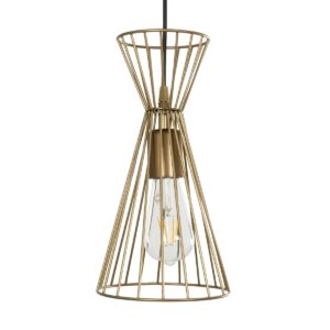 GLOBOSTAR® FLIXIO 201-0126 Vintage Κρεμαστό Φωτιστικό Οροφής με Ντουί 3 x E27 AC 220-240V IP20 – Χρυσό – Μ40 x Π40 x Υ70cm