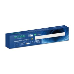 LED Πρισματικό Γραμμικό Φωτιστικό 30cm 10W V-TAC Cree Chip 6yrs Wty 1200lm 4000K – 203446
