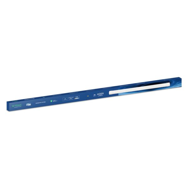 LED Πρισματικό Γραμμικό Φωτιστικό 150cm 50W V-TAC Cree Chip 6yrs Wty 6000lm 4000K – 203546