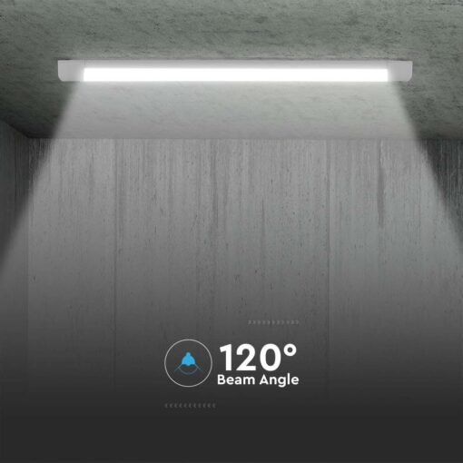 LED Πρισματικό Γραμμικό Φωτιστικό 150cm 50W V-TAC Cree Chip 6yrs Wty 6000lm 4000K – 203546