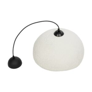 GLOBOSTAR® STONE 204-0124 Μοντέρνο Κρεμαστό Φωτιστικό Οροφής με Ντουί 1 x E27 AC 220-240V IP20 – Γκρι – Μ35 x Π31 x Υ26cm