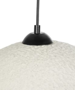 GLOBOSTAR® STONE 204-0124 Μοντέρνο Κρεμαστό Φωτιστικό Οροφής με Ντουί 1 x E27 AC 220-240V IP20 – Γκρι – Μ35 x Π31 x Υ26cm