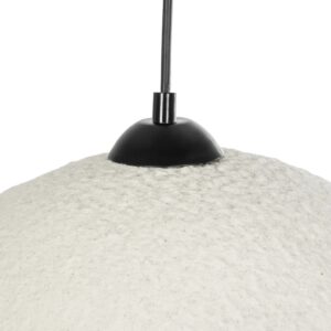GLOBOSTAR® STONE 204-0124 Μοντέρνο Κρεμαστό Φωτιστικό Οροφής με Ντουί 1 x E27 AC 220-240V IP20 – Γκρι – Μ35 x Π31 x Υ26cm