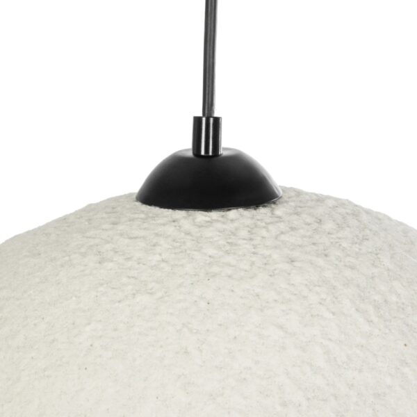 GLOBOSTAR® STONE 204-0124 Μοντέρνο Κρεμαστό Φωτιστικό Οροφής με Ντουί 1 x E27 AC 220-240V IP20 – Γκρι – Μ35 x Π31 x Υ26cm