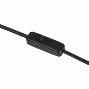 GloboStar® LISBON 204-0150 Vintage Eπιτραπέζιο Φωτιστικό Μονόφωτο 1 x E27 IP20 Καφέ Κεραμικό με Μπεζ Ύφασμα – Μ22 x Π22 x Υ30cm
