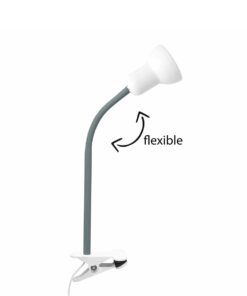 GloboStar® TAVOLO 204-0152 Παιδικό Eπιτραπέζιο Φωτιστικό Μονόφωτο 1 x E14 IP20 Πράσινο & Λευκό – Μ11 x Π9 x Υ35cm