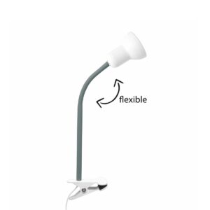 GloboStar® TAVOLO 204-0152 Παιδικό Eπιτραπέζιο Φωτιστικό Μονόφωτο 1 x E14 IP20 Πράσινο & Λευκό – Μ11 x Π9 x Υ35cm