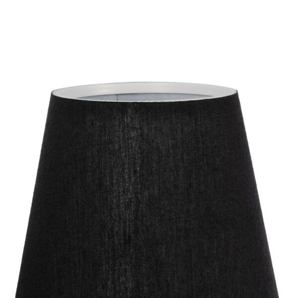 GloboStar® ELEGANTE 204-0185 Μοντέρνο Φωτιστικό Τοίχου Απλίκα Μονόφωτο 1 x E27 AC 220-240V IP20 Μαύρο – Μ14 x Π14 x Υ26cm