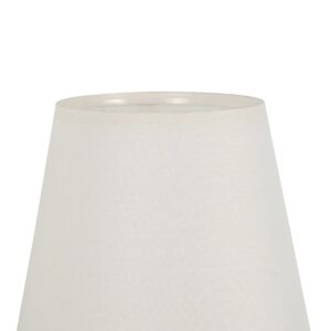 GloboStar® ELEGANTE 204-0186 Μοντέρνο Φωτιστικό Τοίχου Απλίκα Μονόφωτο 1 x E27 AC 220-240V IP20 Μπεζ & Μαύρο – Μ14 x Π14 x Υ26cm