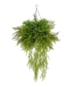 GloboStar® Artificial Garden BOUQUET VARIOUS HANGING PLANT 20625 Τεχνητό Κρεμαστό Διακοσμητικό Φυτό Μιξ Μ75 x Π75 x Y100cm
