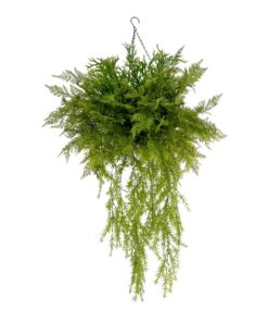 GloboStar® Artificial Garden BOUQUET VARIOUS HANGING PLANT 20625 Τεχνητό Κρεμαστό Διακοσμητικό Φυτό Μιξ Μ75 x Π75 x Y100cm